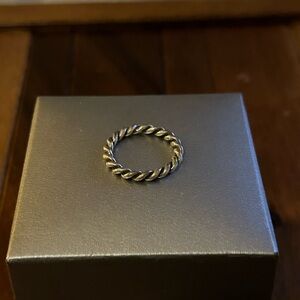 Pandora Braided Twist Ring